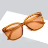 Gafas de moda unisex estilo celebridad de internet estilo coreano, retro simple para vacaciones y viajes