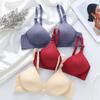 Mais vendidos populares para meia-idade e idosos, roupa íntima de bojo fino, seios pequenos com sustentação sem aro de aço, sutiã tradicional, fábrica em estoque e entrega rápida