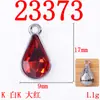 Brincos artesanais DIY brincos franja liga acessórios diy estilo coreano transfronteiriço pingente gota d'água 8 * 13mm acessórios de joias