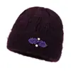 Gorro de Invierno de Punto Engrosado para Mujeres de Mediana Edad y Mayores, Gorro Cálido para Mamá, Gorro de Lana de Invierno para Abuela, Gorro de Algodón Versátil