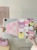 Linda Colección de Dibujos Animados Sanrio Adecuada para iPad Pro 11 pulgadas Apple Tablet Funda Protectora Mini6/7 Giratoria