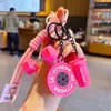 Llavero Colgante Mini Mancuerna de Fitness Creativo Pareja Coche Bolsa Llavero Deportivo Colgante Pequeño Venta al por Mayor