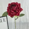 Nuevas Flores de Rosa Artificiales de Lujo, Flores Artificiales para Decoración del Hogar, Ramos de Boda, Decoraciones de Pared, Arreglos Florales para el Hogar, Flores Artificiales