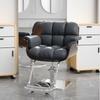 Silla de Peluquería de Fabricante Personalizada, Cómoda, Ajustable, Giratoria, Taburete Grueso para Corte de Cabello, Silla de Salón de Belleza