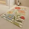 Alfombrilla de baño, alfombrilla antideslizante de PVC para el baño, la ducha y el inodoro, alfombrilla antideslizante para ducharse, alfombrilla impermeable y de drenaje para baño e inodoro