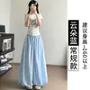Pantalones Falda Florales Amarillos 2026 Nuevos de Primavera para Mujer de Cintura Alta Holgados Adelgazantes Pantalones Harem Casuales Pantalones de Pierna Ancha Falda