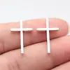 25X15Mm 1.3g Plata Antigua Zakka Joyería Colgante de Cruz