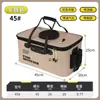 Cubo de Pesca Caja de Peces Cubo de Pesca Cubo de Protección para Peces Caja de Pesca Plegable EVA Cubo Engrosado Cubo de Pesca Equipo de Pesca Suministros Exterior