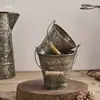 Accesorios de Fotografía Estilo Americano Retro Arte de Hierro Taza de Té Taza de Café Exhibición de Restaurante Estilo Nostálgico Adorno de Decoración del Hogar