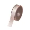 Fita de Lurex Dourado Perolado de 2,5 cm Fita de Cetim Dourada de Alta Qualidade Fita Decorativa DIY para Arranjo Floral Embalagem de Flores Frescas
