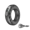 Productos para Adultos al por Mayor Anillo de Bloqueo de Silicona Recargable de 10 Frecuencias Anillo de Rueda Anillo para Pene Retraso Físico Masculino