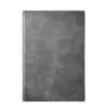 Cuaderno de Cuero Personalizable con Logo Estampado en Oro Piel Suave Tipo Piel Bloc de Notas de Negocios Libro de Registro para Reuniones de Oficina