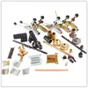 Rack de Bobinagem para Pistola de Tensão Conjunto Completo de Acessórios Máquina de Torcer Fio Máquina de Agrupar Fio Rack de Bobinagem de Fio Assento de Rolamento para Bobinagem Freio