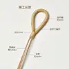 Campanilla de viento Guohe cuerda especial para tirar anillo Man Yuan paquete de materiales DIY bolsa colgante cuerda para tejer producto semiacabado anillo de tirar círculo de cuerda