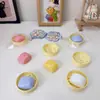 Juguete de bollo al vapor de colores, un modelo de comida realista para aliviar el estrés, un adorno de bollo al vapor lindo y mini