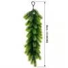 Colgante de pared de aguja de pino de Norfolk transfronterizo planta verde artificial simulada vid de pared decoración de fiesta de Navidad decoración del hogar