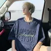 Verano 2026 Nueva Camiseta Casual de Moda Versátil para Hombre con Marca de Moda en Relieve Camiseta de Manga Corta Camiseta de Media Manga para Pareja