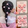 Cuerda para el cabello para niños, linda flor, anilla para el cabello, cuerda para el cabello para niña pequeña, correa para el cabello de alta elasticidad y duradera, correa para el cabello, horquilla