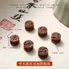 Peças Esculpidas em Madeira Maciça Natural Produtos Semi-acabados Cordão para Celular Colar Acessórios para Joias DIY Contas Espaçadoras Wenwan Criativas Acessórios