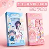 Pegatinas de Disfraz de Princesa Oso Kaba Pegatinas de Disfraz de Cuerpo Completo Pegatinas para Decorar Cuaderno Handbook para Niños de 3 a 8 Años