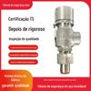 Válvula de aço inoxidável A21W-16P 304 fechada rosca externa válvula de segurança válvula atacado resistência à corrosão