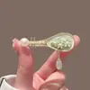 Horquilla Pipa Flor Guofeng para Mujer Clip Lateral Nicho Clip para Flequillo Clip Creativo para Cabello Suelto Horquilla Antigua Tocado Femenino