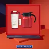 Kit de Presente para Reunião Anual de Negócios com Logotipo Personalizado, Caneca de Café, Massageador de Pescoço, Carregador Portátil (Power Bank), Guarda-chuva, Lembrancinhas para Funcionários e Clientes
