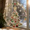 Apanhador de Sol Diamond Art de Natal Pintura Estilo Diamante Acrílico de Natal F