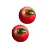 Novo Estilo Seguro Maçã Fruta Simulação Decoração de Carro Ornamento Fofo para Decoração de Painel de Carro Acessório para Pendurar