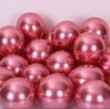 Globo de metal de 12 pulgadas y 2,8 g de látex para decoración de bodas, cumpleaños y fiestas.