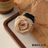 Pinza de agarre para flor seca rosa sentido de la atmósfera 2024 nuevo pinza para el pelo de alto sentido clip de tiburón para la parte trasera de la cabeza tocado de puesto