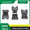 Fivela ajustável para muco fivela plana para bagagem fivela multifuncional soquete de plástico em forma de chifre ajustável para mochila fabricantes em estoque