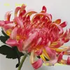 Crisantemo grande artificial, crisantemo blanco tipo cojín, crisantemo pata de cangrejo, muy decorativo, tacto realista, arreglo floral de seda con fragancia