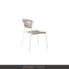 Mesa y silla nórdicas para exteriores, terraza, mesa y silla de ocio para exteriores, villa, sala Sunshine, patio, jardín, mesa y silla de ratán