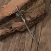 Grampo de Cabelo Espada Onda Viking Retrô Moderno Palito de Cabelo Acessório de Cabelo Versátil da Moda Estilo Norueguês Acessório de Festa Venda por Atacado