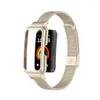 Adequado para Pulseira Huawei Band 10 Fivela Milanesa Pulseira de Aço Inoxidável Caixa de Metal Universal para Huawei Band 9/8/7