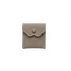 Bolsa de Terciopelo con Broche de Presión de Doble Cara para Guardar Anillos, Collares y Joyería, Bolsa de Regalo Navideño para Guardar Joyería, Logo Personalizable
