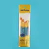 Conjunto de Pincéis de Nylon para Aquarela Transfronteiriço de Comércio Exterior, Pincéis com Cabo Azul de 10 Peças para Aquarela, Pintura a Óleo e Pintura Acrílica
