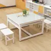 Mesa de pintura em vidro para estudantes, mesa de arte, mesa e cadeira para aulas de reforço e treinamento, mesa de desenho para jardim de infância de caligrafia artesanal