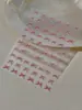 Pegatinas para Uñas con Patrón de Hormiga Accesorios de Arte para Uñas de Lazo Nuevo Estilo Fresco de Verano Precio de Fábrica al por Mayor YT8492