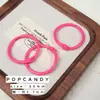 Ins Cadena para Teléfono Móvil con Colgante Colorido Llavero Diseño Cultural y Creativo Hebilla de Anillo de Hojas Sueltas Hebilla de Anillo para Tarjeta de Oficina Desmontable
