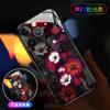 Capa de Celular Luminous Apple 16 DIY Apple 14Plus Masculina Apple 11ProMax Vidro Aplicável