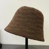 Sombrero de Pescador de Punto de Alta Gama Estilo Coreano para Mujer, Hace que la Cara Parezca Más Pequeña, Versátil para Cara Lavada Sombrero de Pescador Casual, Sombrero de Cubo Plegable