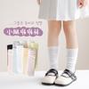 Nuevos Calcetines de Verano 2025 para Bebés y Niños Finos, Tipo de Malla Transpirable Absorbente de Sudor, de Tubo Largo, para Niñas Tallas Mediana y Grande, para Pantorrilla