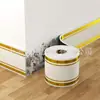 Fábrica de comercio exterior transfronterizo al por mayor azulejo imitación mármol PVC zoclo autoadhesivo línea de cintura tira decorativa pegatina de zoclo