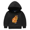 Suéter Infantil com Capuz Roupas de Inverno 2023 para Meninos e Meninas Camiseta Infantil de Manga Longa com Forro de Fleece Casaco Jaqueta Infantil Espessado