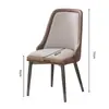 Cadeira Moderna de Luxo Leve com Encosto Cadeira de Restaurante Hotel Cadeira de Mahjong Nórdica Banqueta Simples para Casa Cadeira de Mesa de Jantar Cadeira de Lazer