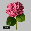 Flores Artificiales de Hortensia Realistas para Decoración de Sala de Estar y Mesa de Comedor, Ramo de Flores Falsas de Alta Gama