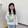 Bolso de Pecho Color Block Moda Coreana para Niños y Niñas, Elegante Mini Bolso Cruzado con Cordón para Bebé, Nuevo Bolso Infantil 2026