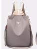 Mochila Multifuncional Transfronteriza para Mujer 2025 Versátil Doble Uso Repelente al Agua Antirrobo Gran Capacidad Nylon Mochila Escolar Dropshipping